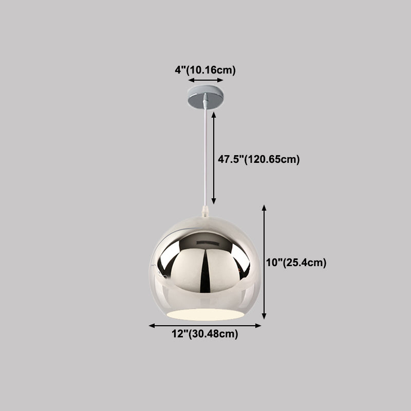 Hanging Light Fixture Simple Style Metal Hanging Ceiling Light