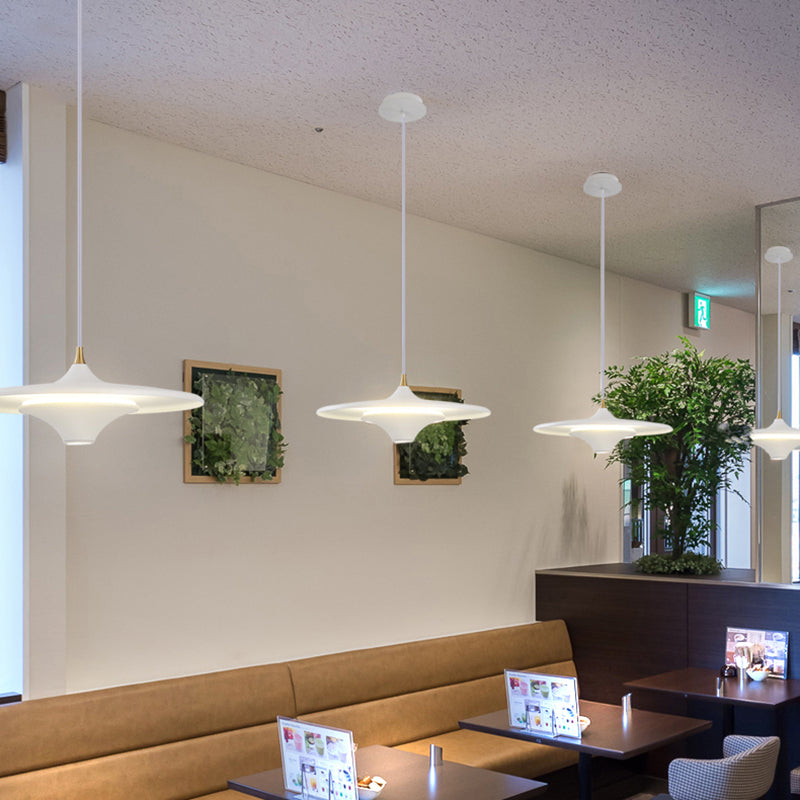 Modern Style Unique Shape Pendant Lighting Metal 2 Light Pendant Light for Bedroom