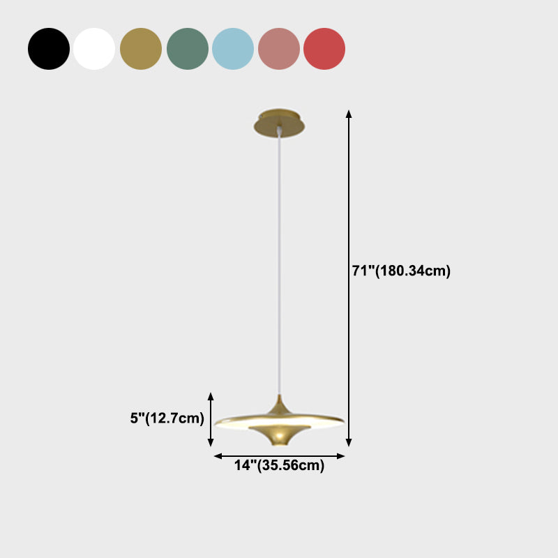 Modern Style Unique Shape Pendant Lighting Metal 2 Light Pendant Light for Bedroom