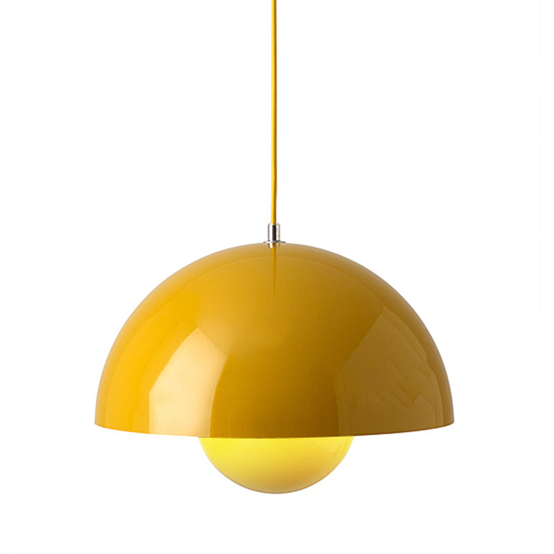 Runde Formmetallhänge hängendes Licht nordische Macarons Stil 1 leichte hängende Leuchten