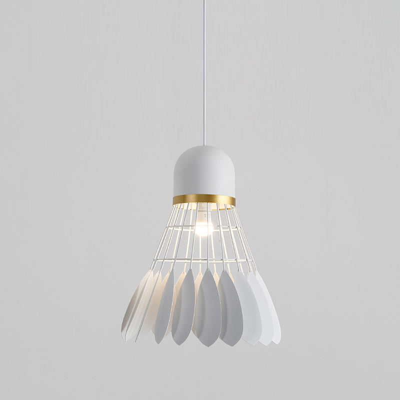 Badminton Form Metall Hanging Light Nordic Macarons 1 hängende Lichter montiert
