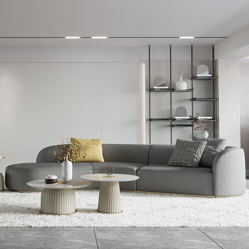 Divano posteriore a miscela in poliestere ultramoderna 27,56 "di divano ad alto smoking