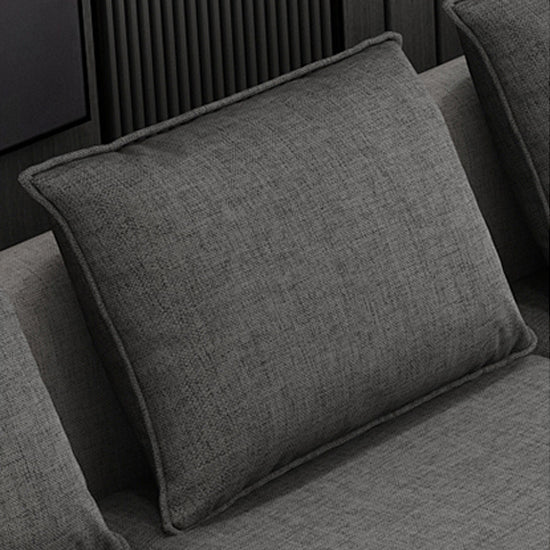 Canapé contemporain amovible de coussins en vrac avec chaise réversible