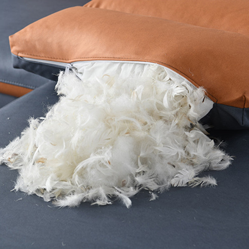 102.36"D x 62.99"W x 29.53"H Fabric Cushions Square Arm Sofa with Storage