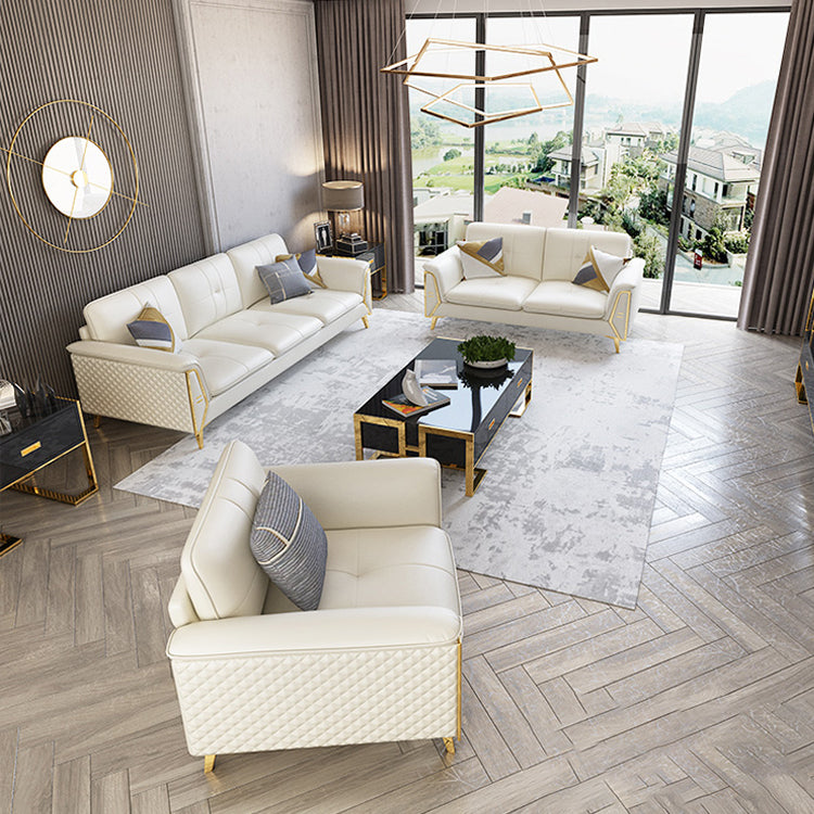 Divano posteriore di biscotti contemporanei con braccio svasato per l'appartamento 36.61 "