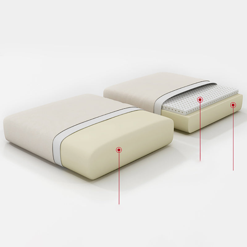 I moderni cuscini rimovibili sono stati scambiati con chaise reversibile per soggiorno