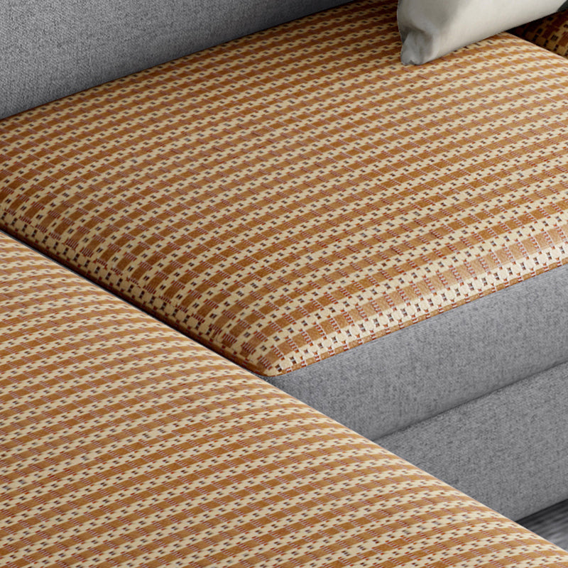 34,6 "h divano e chaise longo per soggiorno per lino lino/in finta pelle in pelle per soggiorno per soggiorno