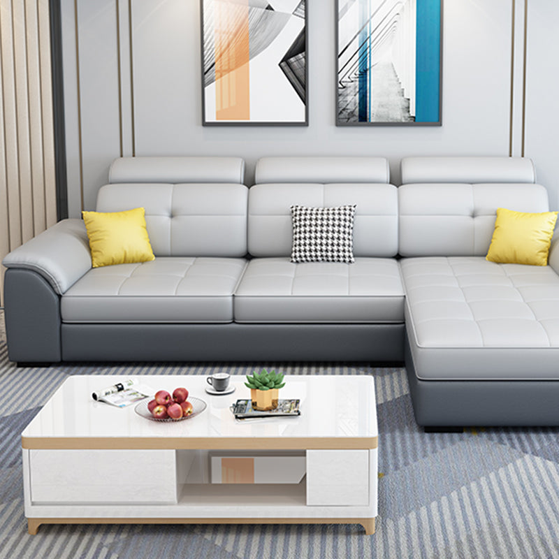 133,07 "D x 70,86" W x 35,43 "divano braccio top cuscino H con cuscini a sostegno regolabile