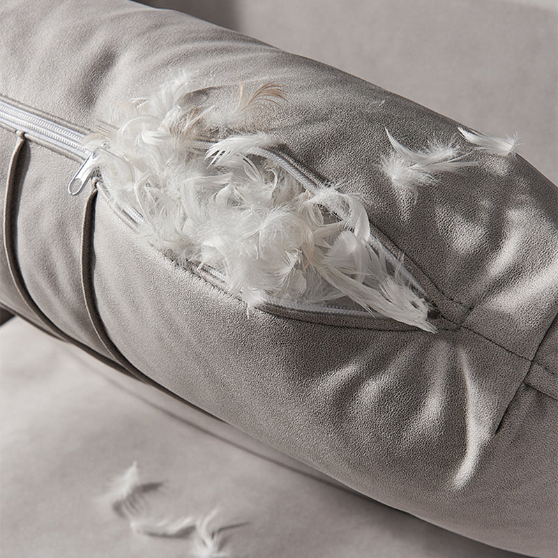 Contemporary Cushions Sofa 39.37"High Flared Arm Stain Resistant Sofa