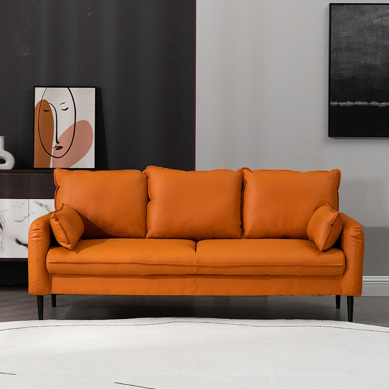Coussins en cuir faux