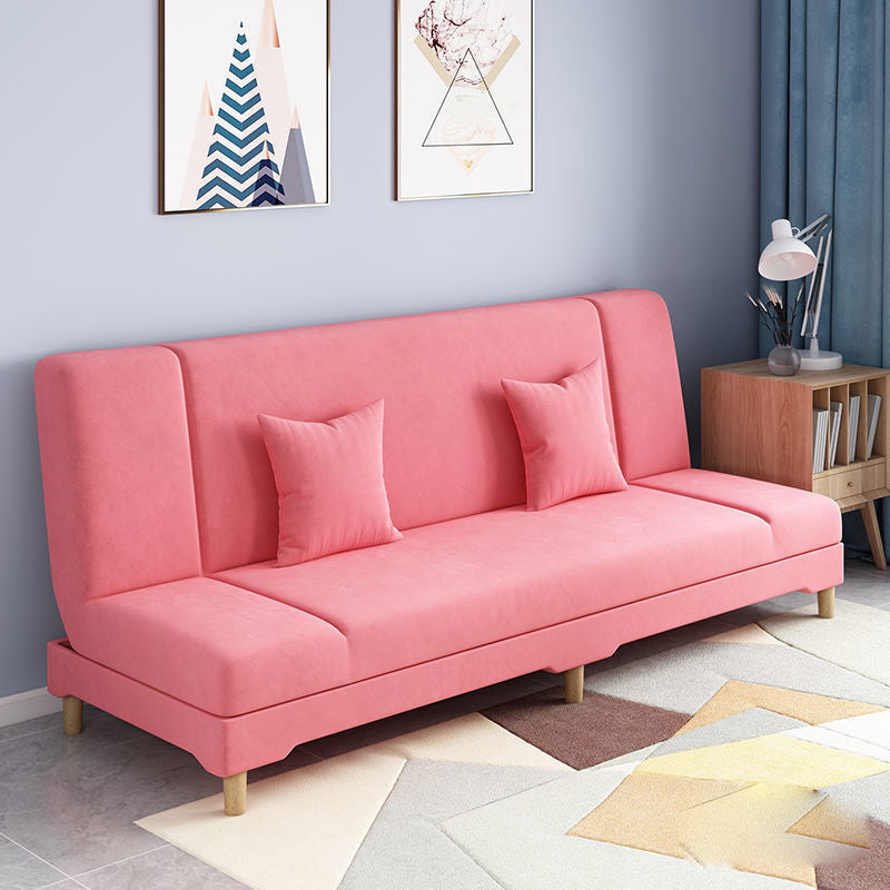 Canapé-lit convertible scandinave 31,5 "High Armless Settee