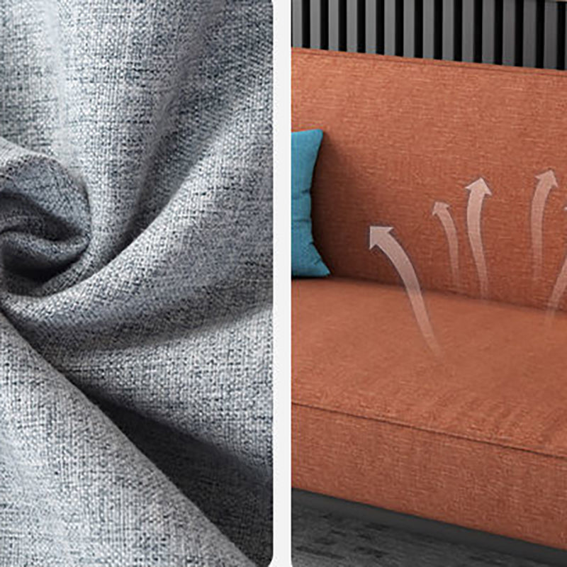 Canapé-lit convertible scandinave 31,5 "High Armless Settee
