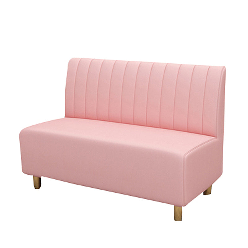 Divano glam contemporaneo oro 47,27 "d x 25,59" w x 33,46 "divano a 2 posti per ristorante