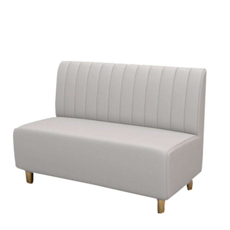 Divano glam contemporaneo oro 47,27 "d x 25,59" w x 33,46 "divano a 2 posti per ristorante