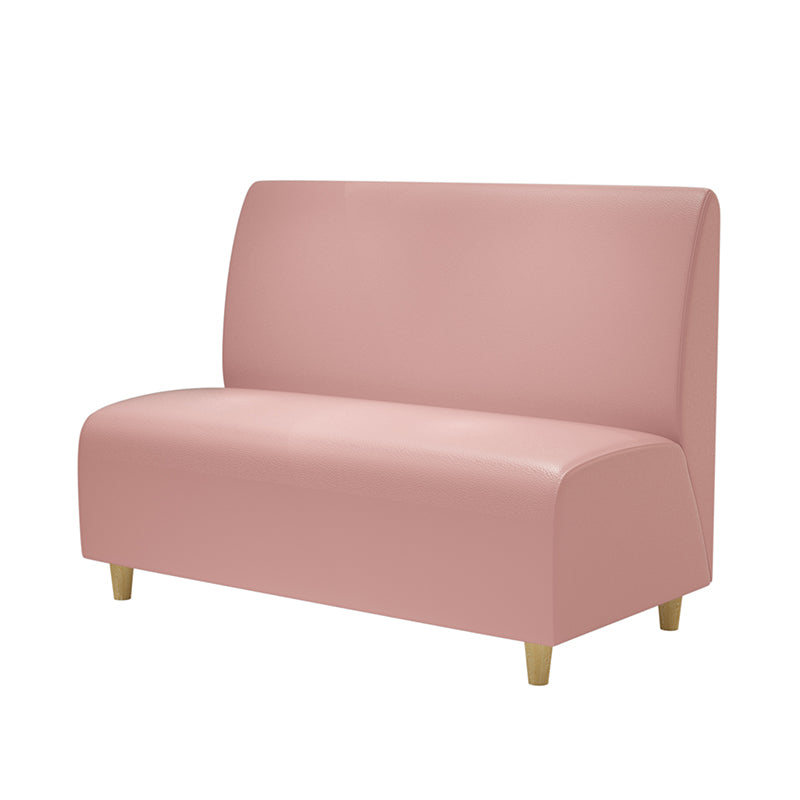 Divano glam contemporaneo oro 47,27 "d x 25,59" w x 33,46 "divano a 2 posti per ristorante