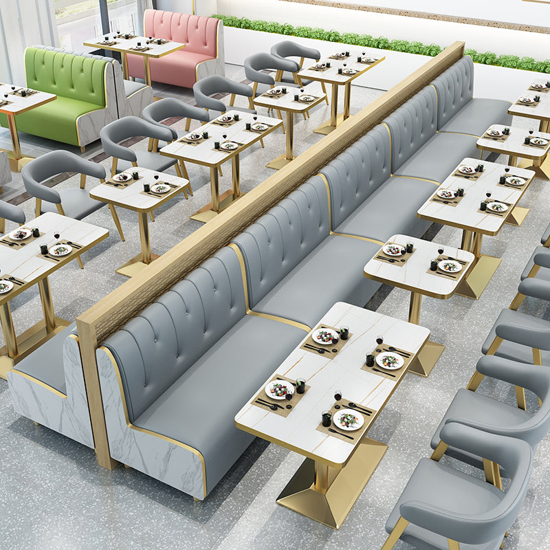 47.27"D x 25.59"W x 33.46"H Contemporary Glam 2-seat Sofa for Restaurant