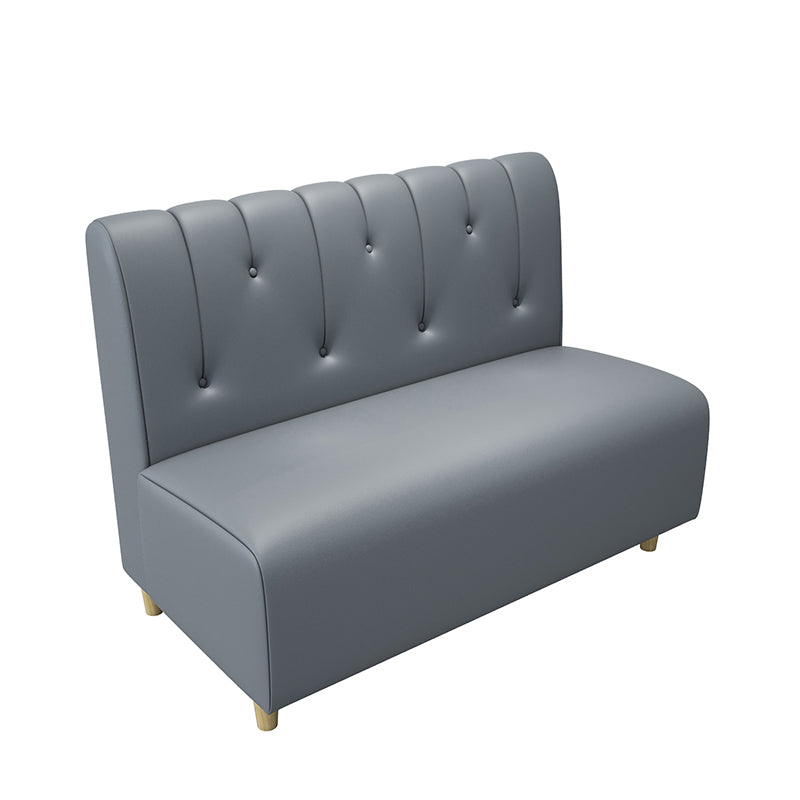 47.27"D x 25.59"W x 33.46"H Contemporary Glam 2-seat Sofa for Restaurant