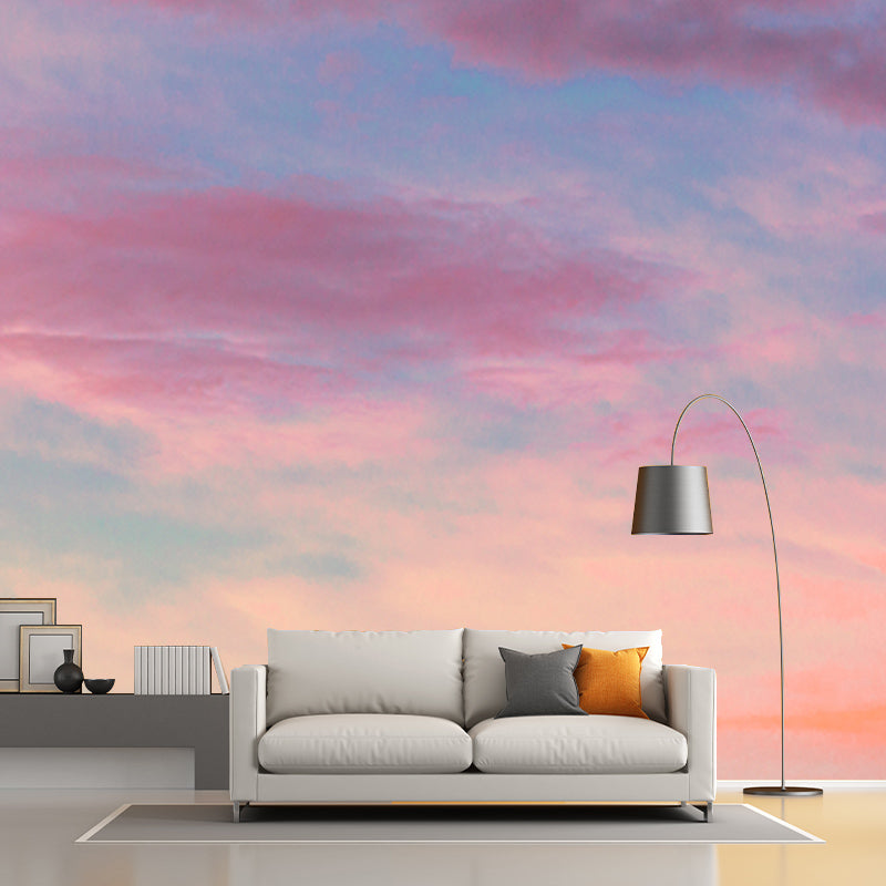 Environment Friendly Wall Mural Wallpaper Sky Sitting Room Wall Mural