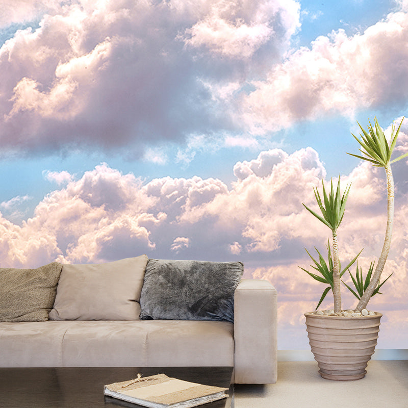Decorative Wall Mural Wallpaper Sky Environmental Sitting Room Wall Mural