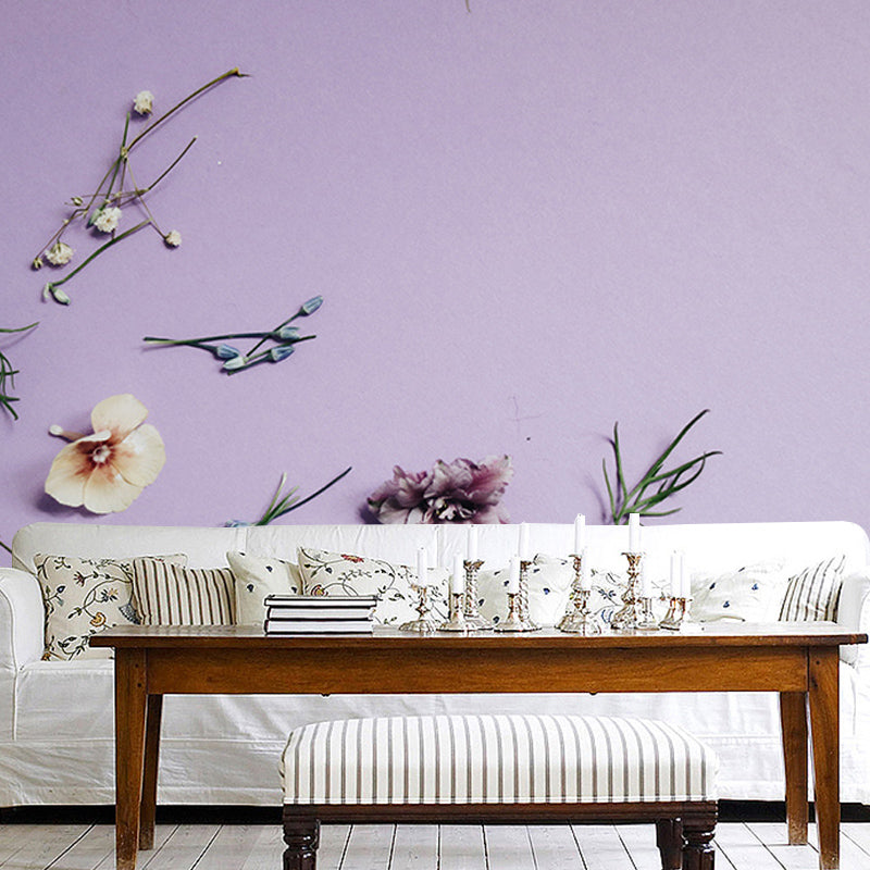 Color Art Photography Mildew Resistant Wallpaper Environmental Sleeping Room Wall Mural