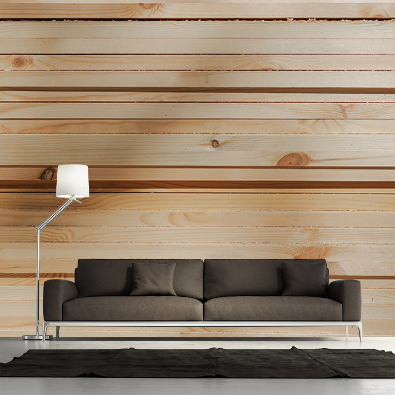 Environmental Wall Mural Wallpaper Wood Texture Living Room Wall Mural