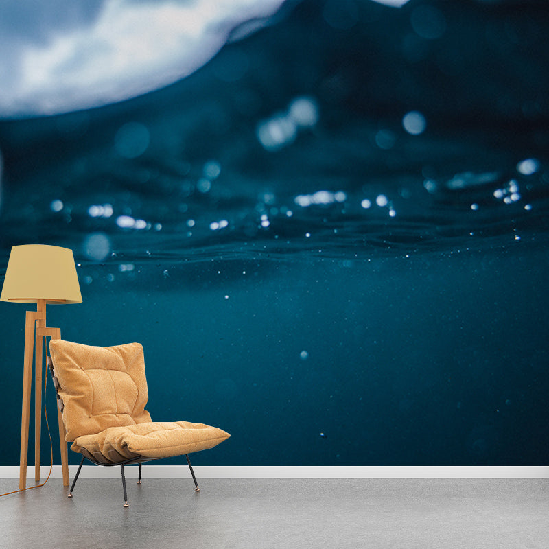 Modern Style Wall Mural Wallpaper Underwater World Bedroom Wall Mural