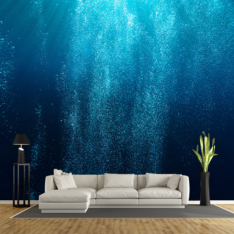 Modern Style Wall Mural Wallpaper Underwater World Bedroom Wall Mural