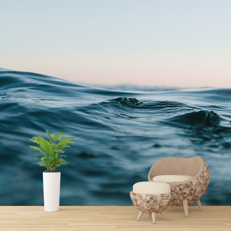 Environment Friendly Mural Wallpaper Ocean Photography Bedroom Wall Mural