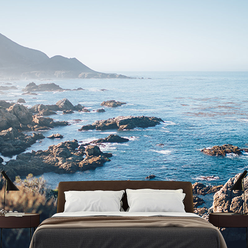 Beautiful Photography Mural Wallpaper Ocean Decorative Indoor Wall Mural