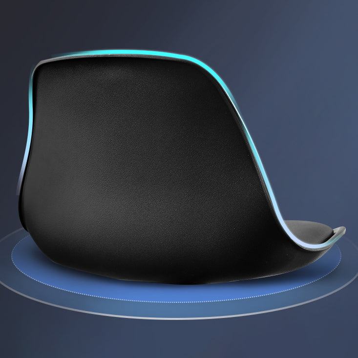 Metal Contemporary Kitchen Dining Room Armless Stool Adjustable Height Barstool