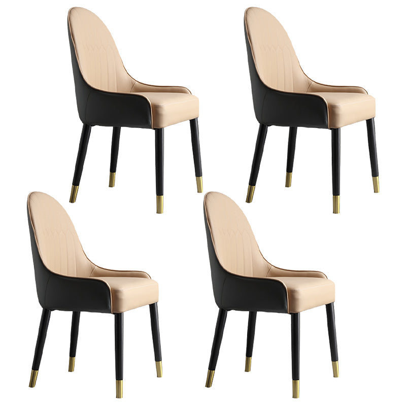 Modern Round Dinette Set 1/4/5/7 Pieces Black Dining Table Set with Sintered Stone Top