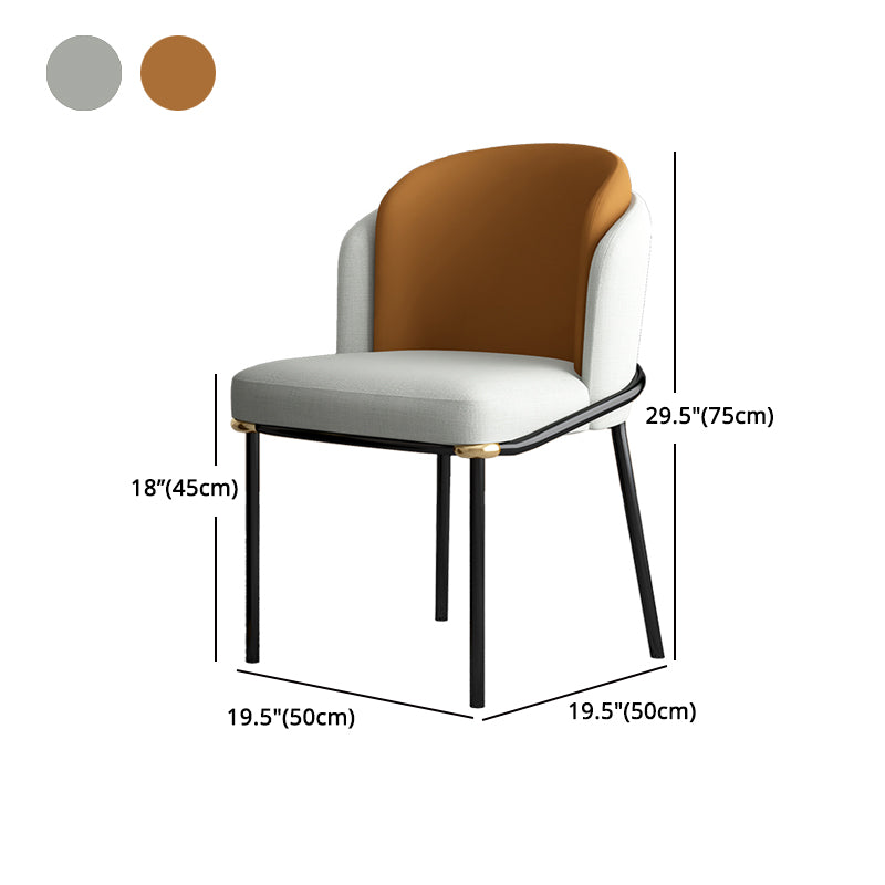 Glam Round Dinette Set 1/2/4/5 Pieces Black Dining Table Set with White Sintered Stone Top