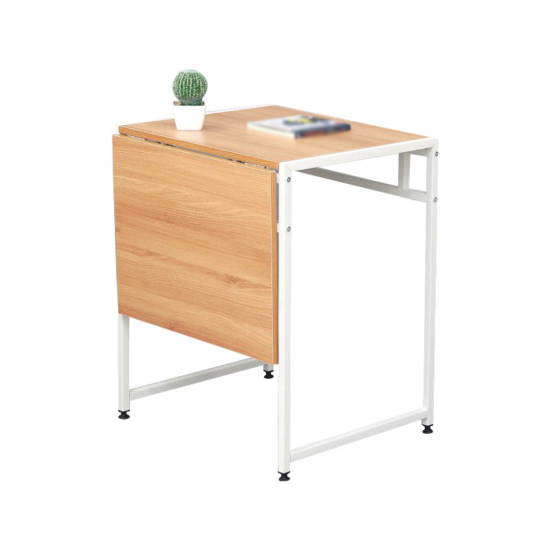 Modern Foldable Dinette Set 1/2/3 Pieces Rectangle Engineered Wood Dining Table Set