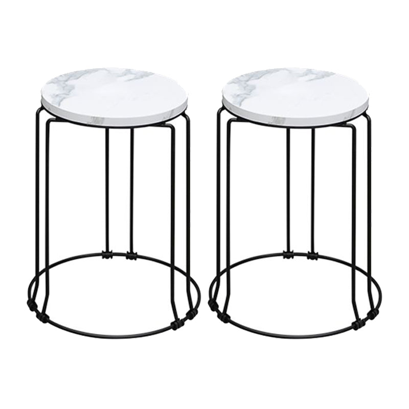 Modern Foldable Dinette Set 1/2/3 Pieces Rectangle Engineered Wood Dining Table Set