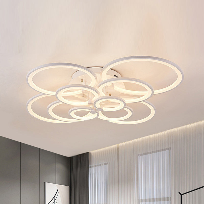 Luz de techo de estilo moderno Simplicidad Flush Mount Lighture para sala de estar