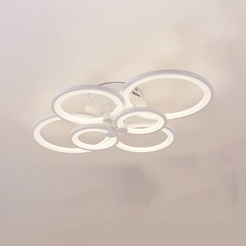 Luz de techo de estilo moderno Simplicidad Flush Mount Lighture para sala de estar