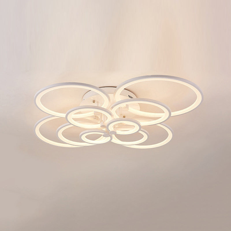 Luz de techo de estilo moderno Simplicidad Flush Mount Lighture para sala de estar