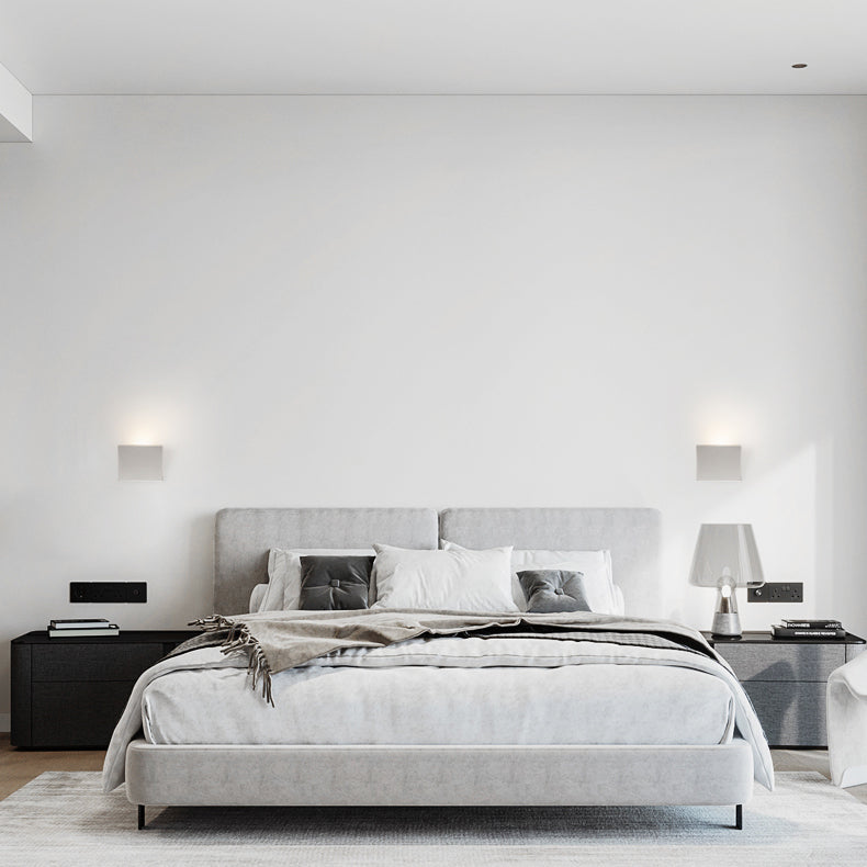 Quadratische Schatten Metall Wandleuchte modern