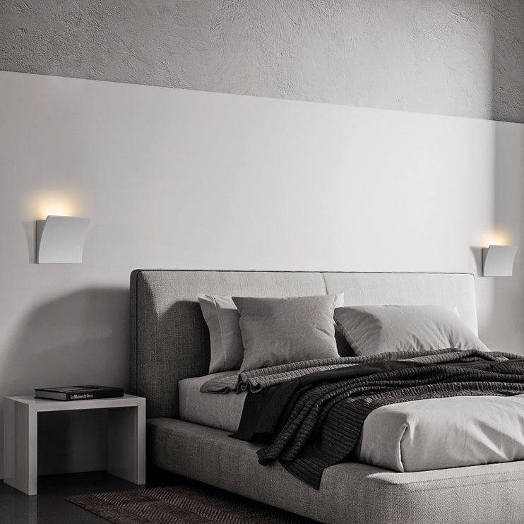 Quadratische Schatten Metall Wandleuchte modern