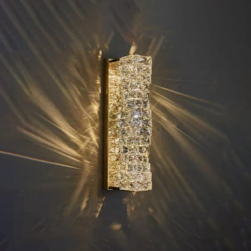 Sombra única de la pared de cristal de sombra estilo moderno de 1 luz de montaje de pared lámpara