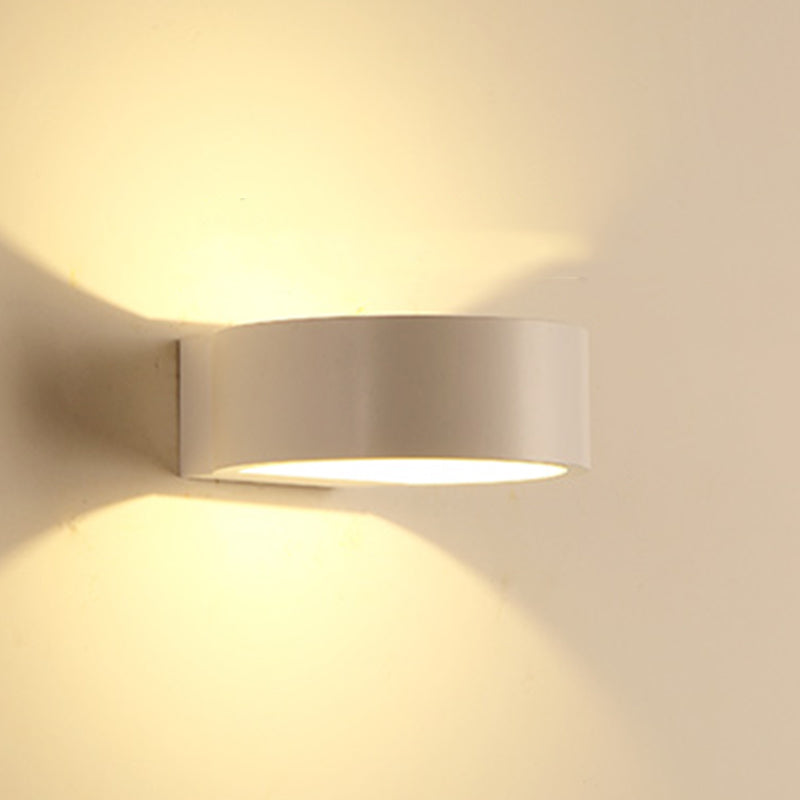 Luz de la plataforma geométrica de estilo moderno de muro de metal LED LED LITING