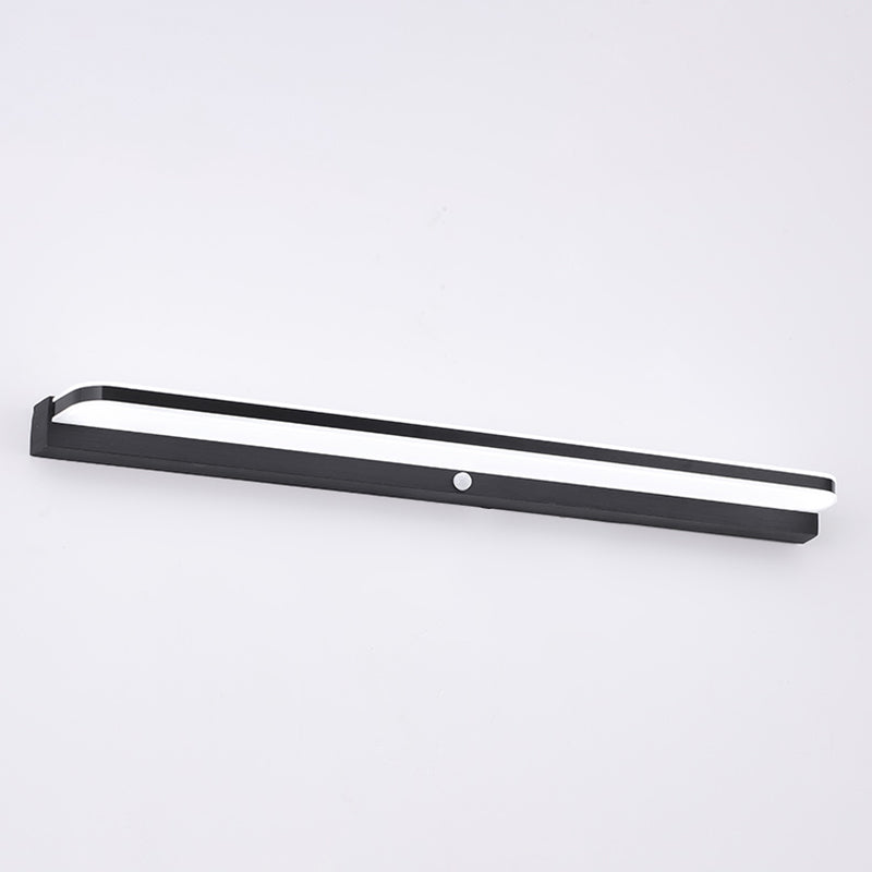 Modern Style Rectangle Vanity Wall Lights Metal 1 Light Vanity Mirror Lights