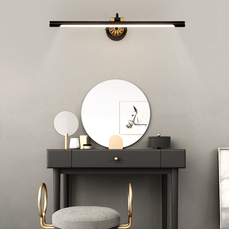 Modern Style Linear Vanity Wall Lights Metal 1 Light Vanity Wall Sconce