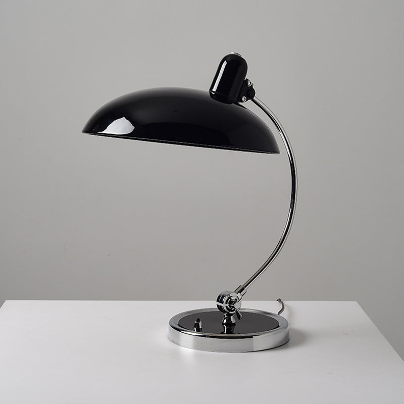 1-Light Geometric Night Table Lamp Modern Style Metal Table Lamp