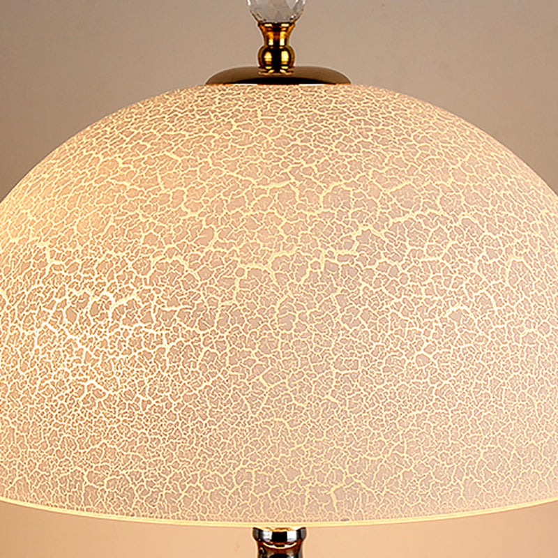 Dome Night Table Lamps Modern Style Glass 1 Light Table Lamp
