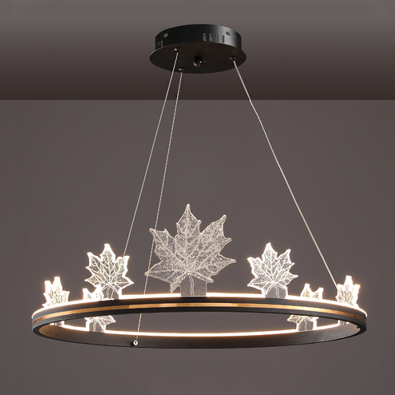 Moderne runde Form Kronleuchter Lichter Metall 8 leichte Kronleuchterbeleuchtung