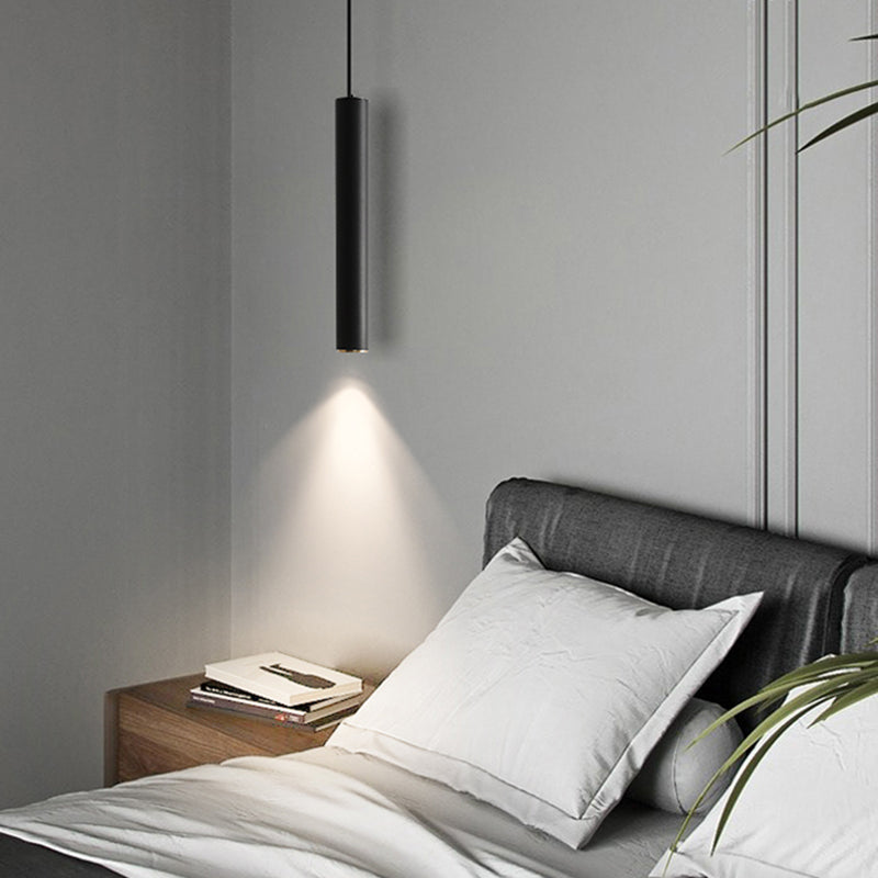 Moderner Metallheizen hell gerade LED Hanging Anhänger für Wohnzimmer