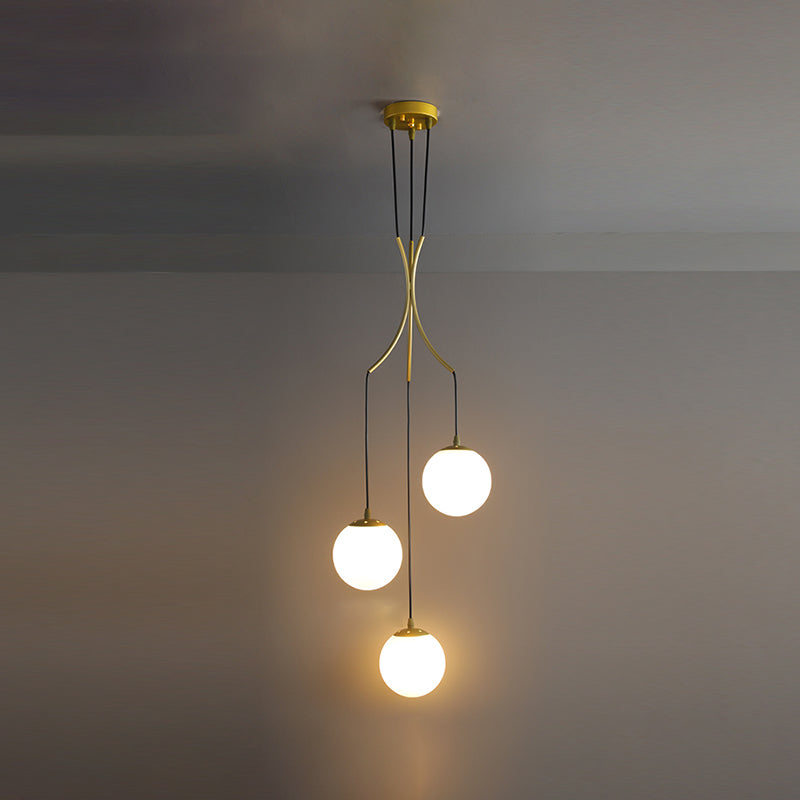 Kugelförmige Formglasanhänger Lichter Moderne Stil einzelne hängende Lampen