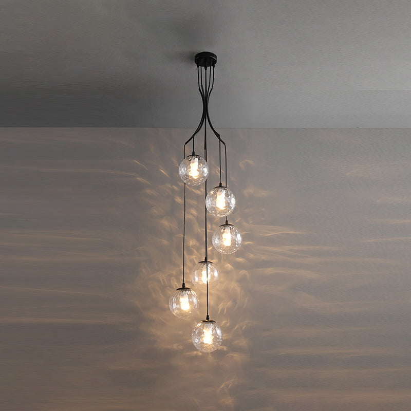 Kugelförmige Formglasanhänger Lichter Moderne Stil einzelne hängende Lampen