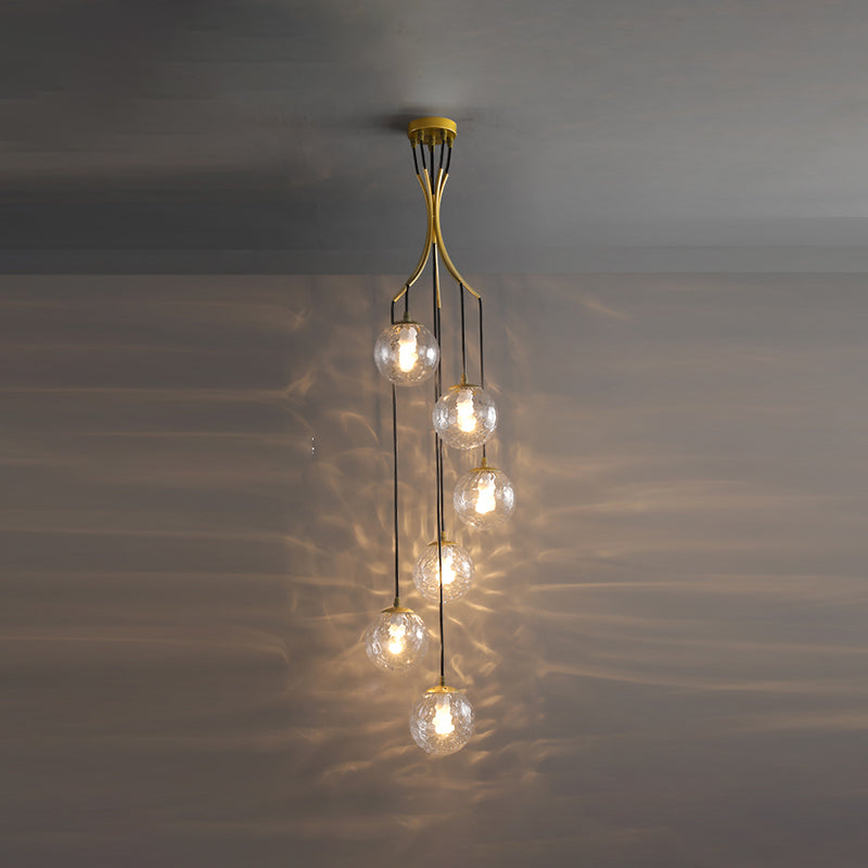 Kugelförmige Formglasanhänger Lichter Moderne Stil einzelne hängende Lampen